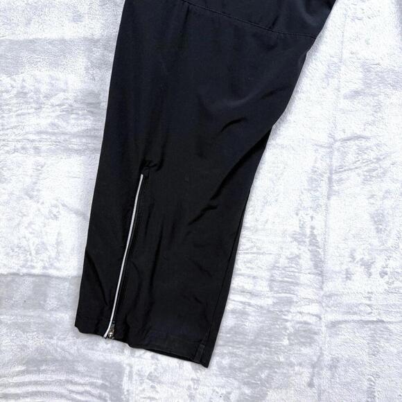 Nike Dri-Fit Black Track Pants Men Size M Lightweight Zip Hem Athletic Running - Picture 11 of 11